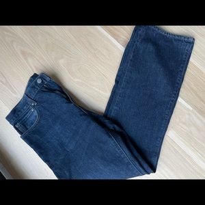 Dark Blue J. Crew Straight Leg Jeans